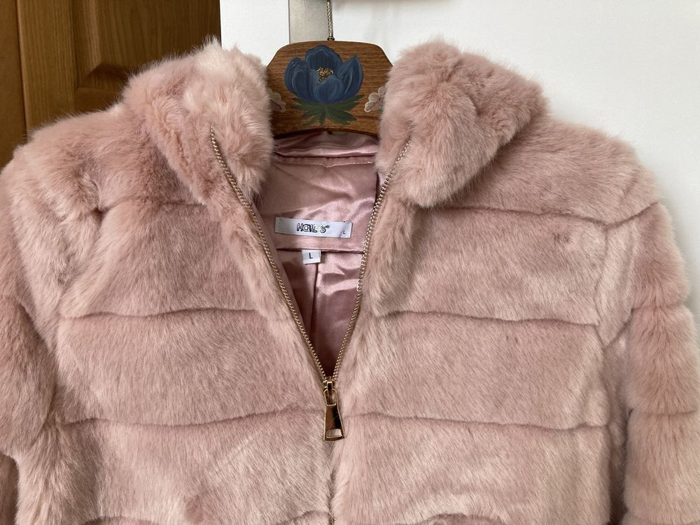 Damen Pelzjacke Mit Kapuze - Elegante Kunstfell Jacke Für Winter