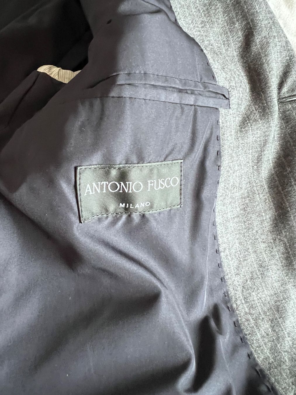 Costumes: Men's grey striped jacket – D'occasion à Glattpark(Opfikon) par ces_n77q 1