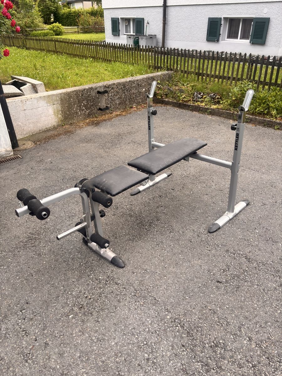 Kettler Hometrainer: Hantelbank – Usato da Mollis venduto da mabu1993 1