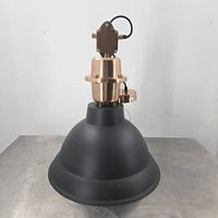 Lampe I Hängelampe Vintage Industrie schwarz matt Ø 46 cm