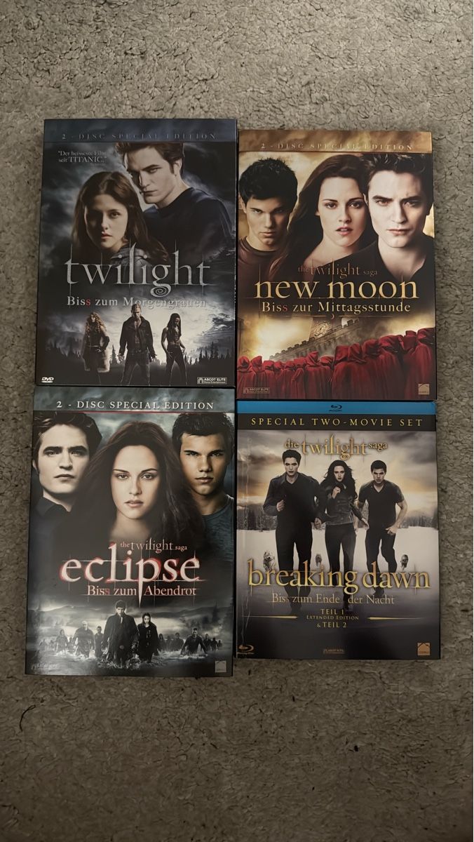 Alle DVDs: Twilight Saga 4 DVDs neuwertig – Neu (gemäss Beschreibung) aus Herisau von Pat_Wi88