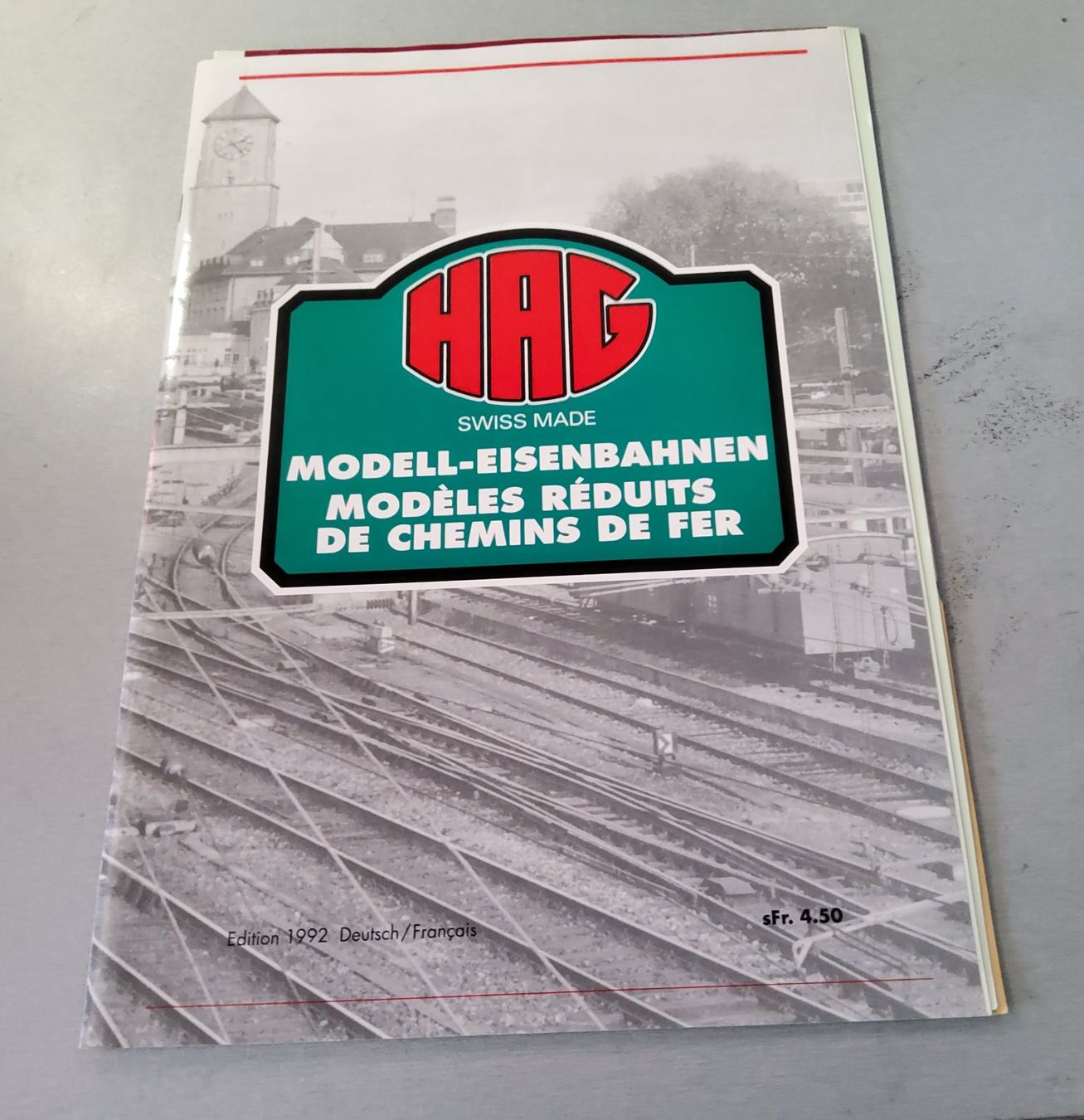 Hag Modellini di ferrovie: 2 HAG Kataloge 1992 + 1999 H0 – Usato da Grüningen venduto da VENOM59 3