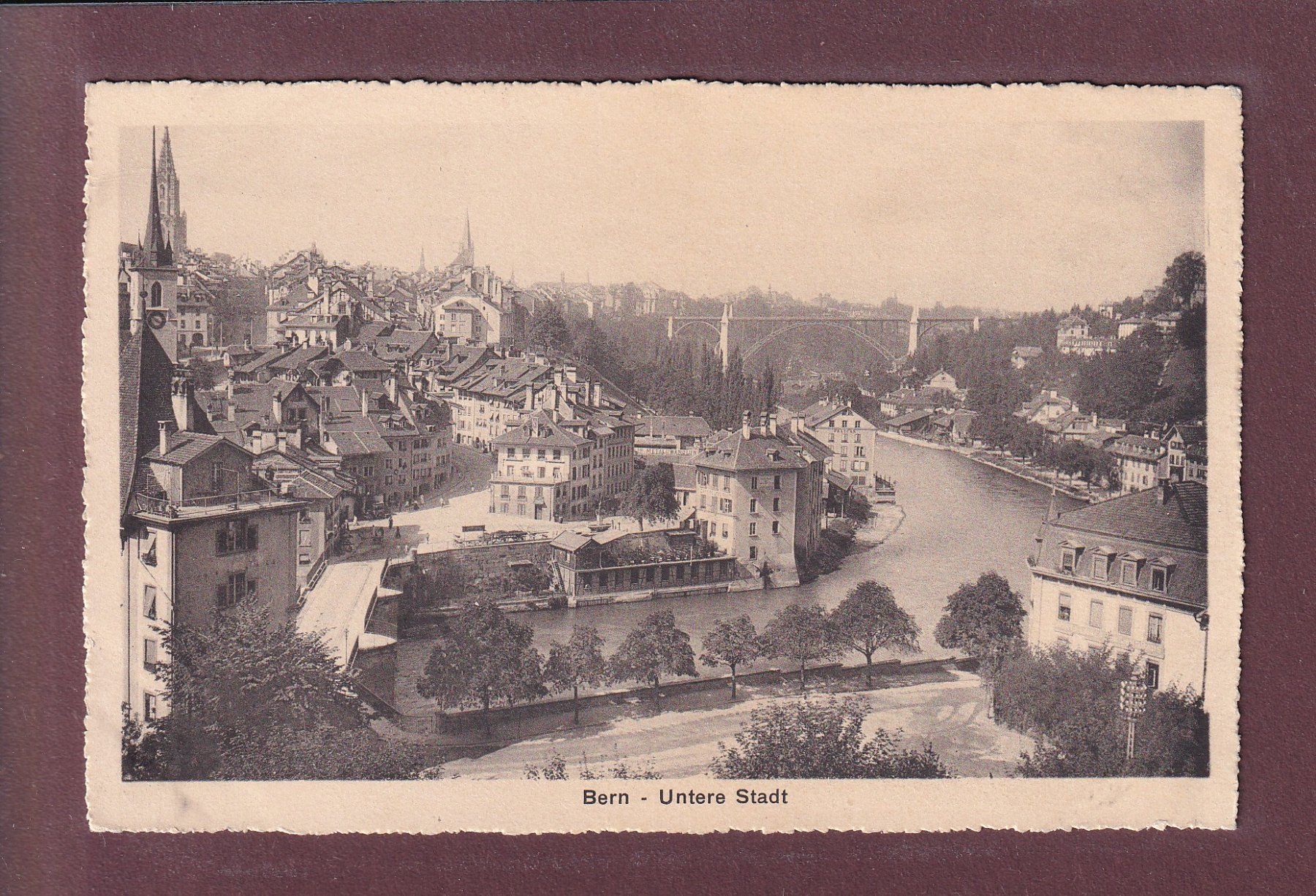 Cartoline postali: BERN - Untere Stadt – Usato da Pully venduto da nicecards