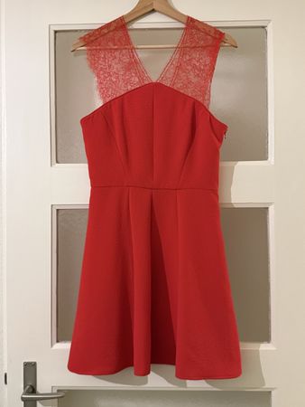 The Kooples Kleid, Grösse M, rot, neuwertig!
