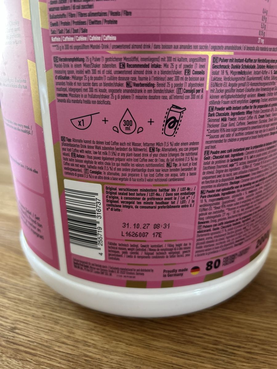 More Nutrition Lebensmittel & Spezialitäten: More Protein Dark Chocolate Lover 2k – Neu und originalverpackt aus Biberist von lem_7h5s 1