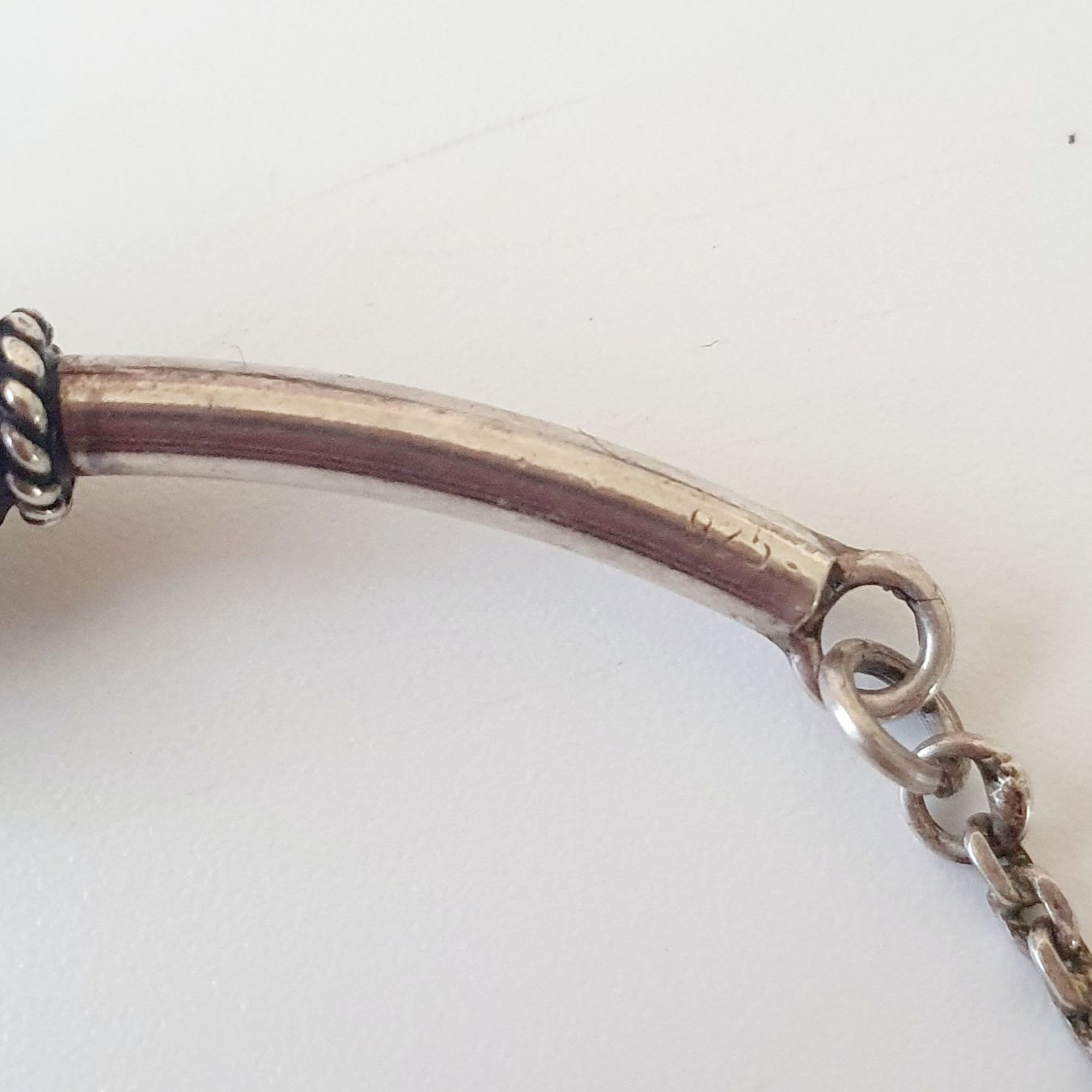 Catenine: Bali- oder Ethno-Stil Halskette 925 Kugeldesign  – Usato da Kreuzlingen venduto da Wunderkiste123 5