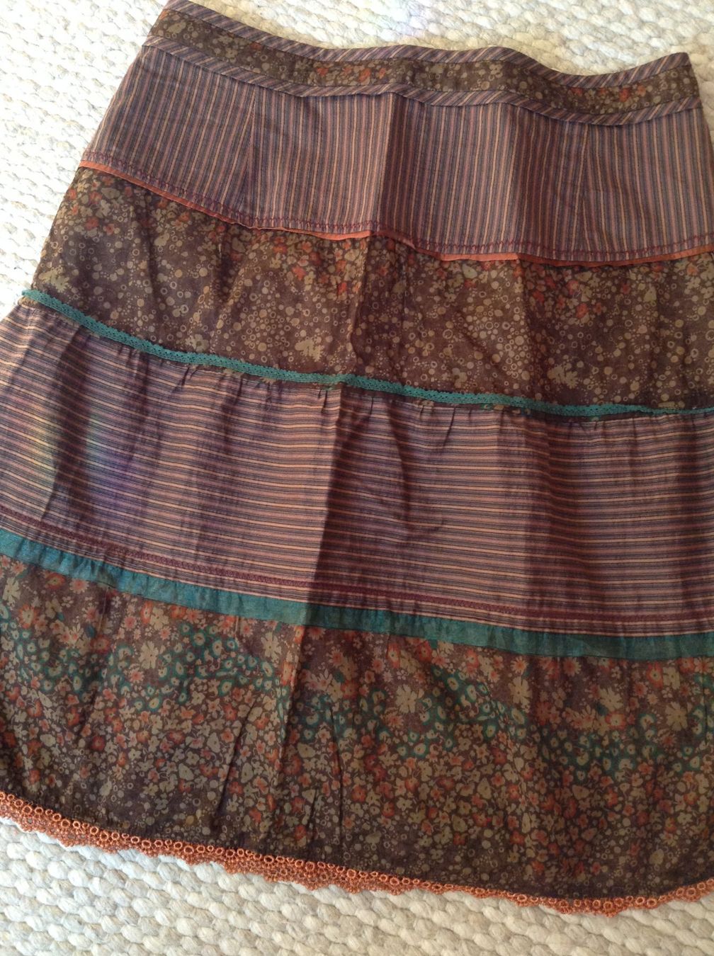 Röcke: PERUVIAN CONNECTION Rock Designer Gr. 40 – Gebraucht aus Matten b. Interl von Sommerbrise12