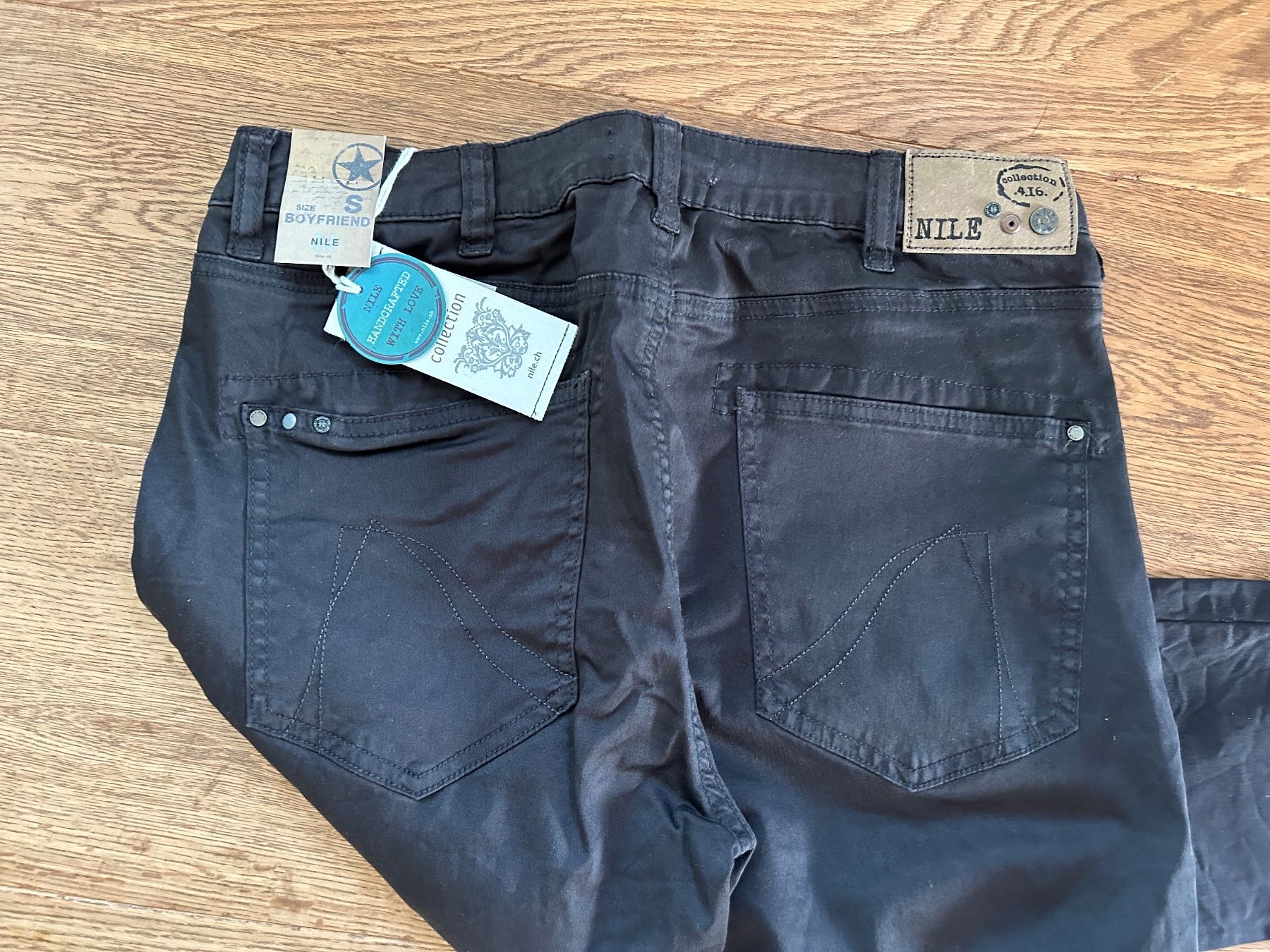Nile Pantaloni: Hose, Nile //NEU// S anthrazit – Nuovo (secondo la descrizione) da Stettfurt venduto da outlet72 3