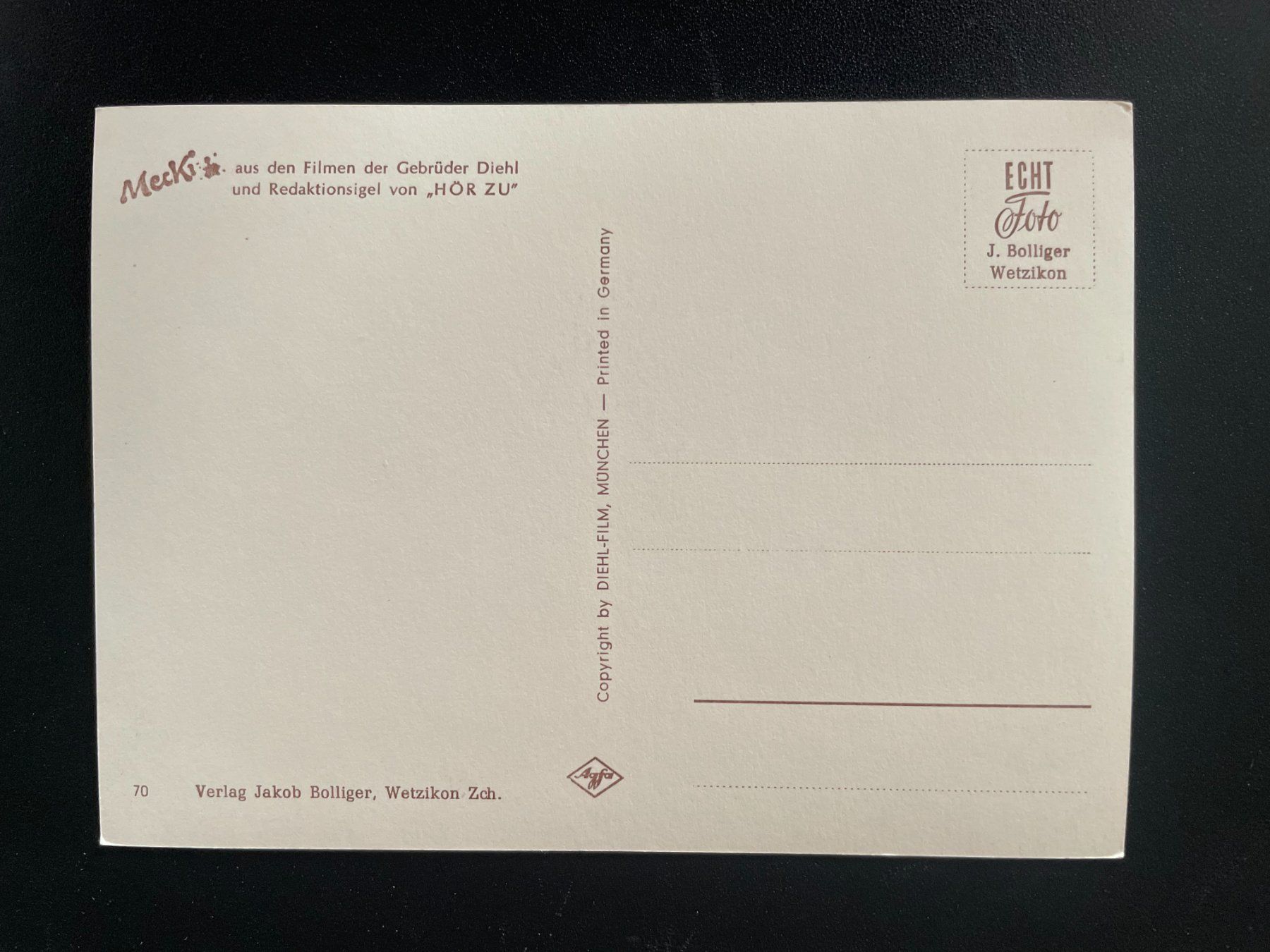 Cartoline postali: AK Mecki - Nr. 70 – Usato da Thal venduto da Danny82 1