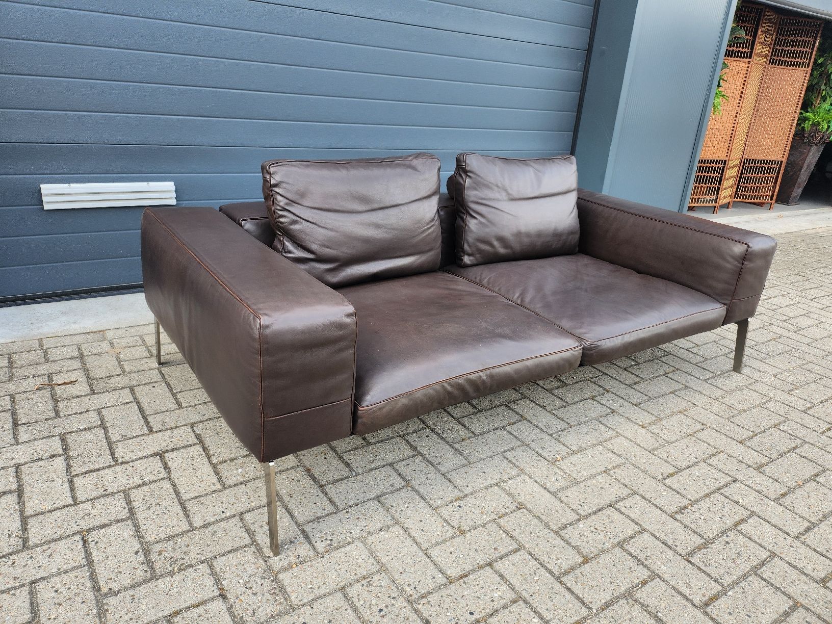 Flexform Divani: Flexform-Lifesteel 2-Sitzer-Sofa by Antonio Citterio – Usato da Gelderland venduto da HermsenDesign 5