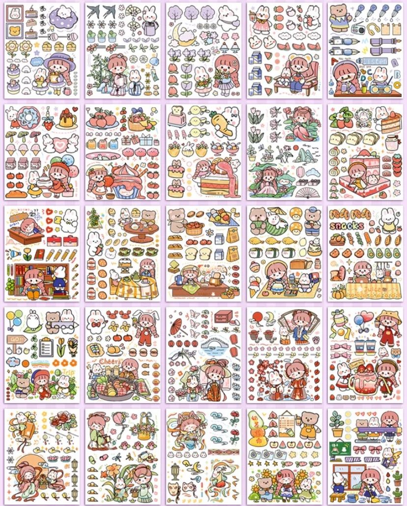 Aufkleber: Hübsche Aufkleber aus Washi Papier – Neu und originalverpackt aus Küttigen von sailormars 2