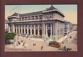 GENEVE - Hôtel des Postes - Tram - 1911