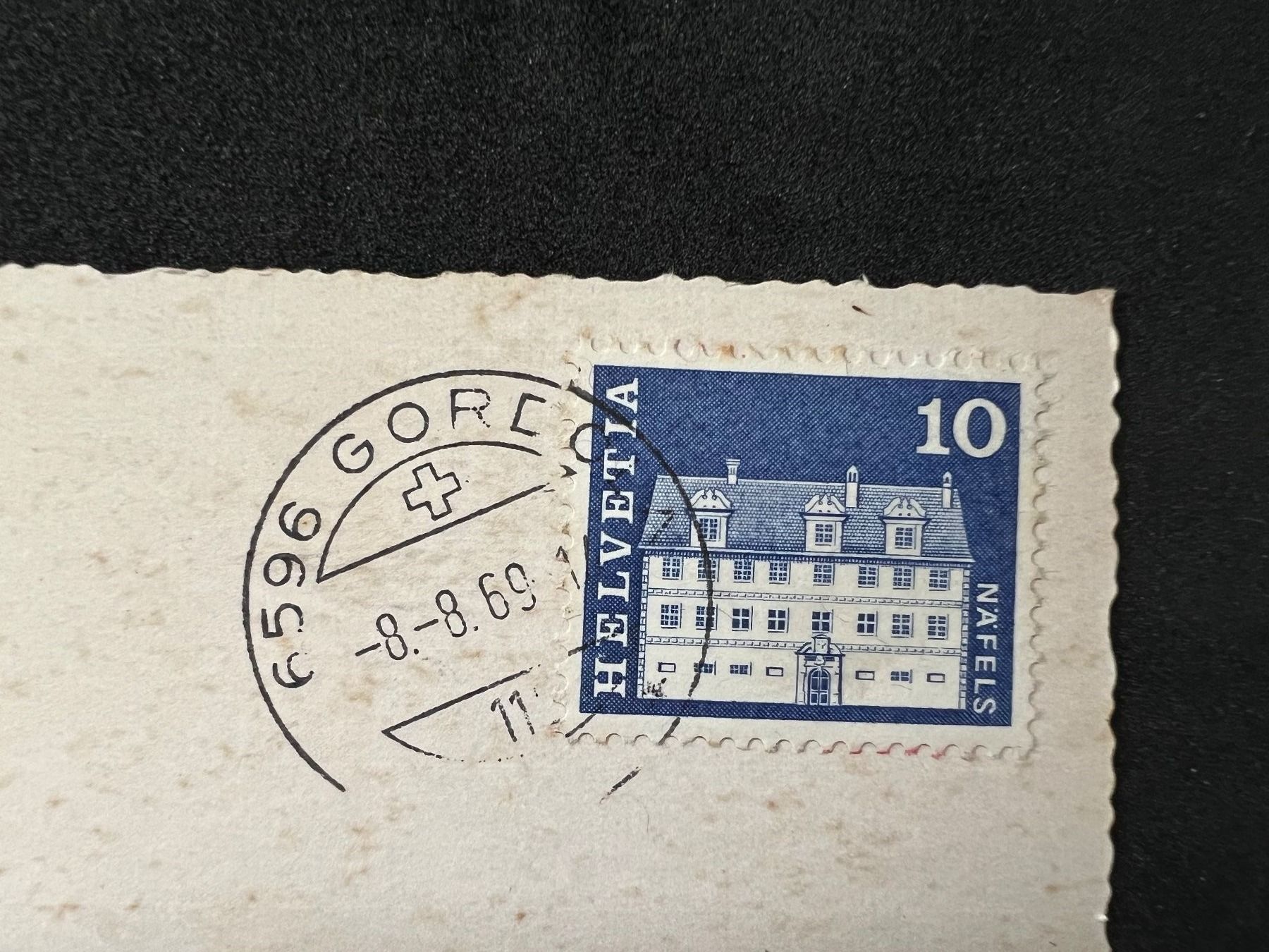 Cartoline postali: Locarno, Madonna del Sasso e Parnorami – Usato da Widnau venduto da Brusi9 1