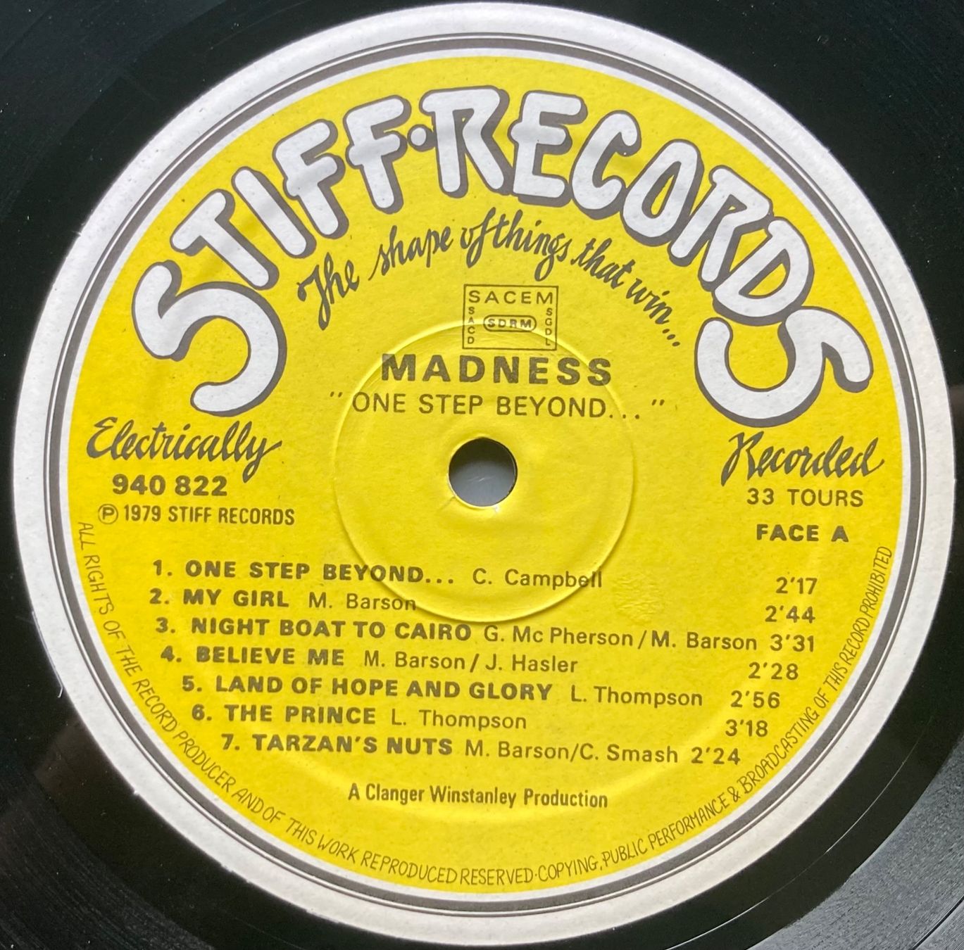 Schallplatten: MADNESS - ONE STEP BEYOND... – Gebraucht aus Poliez-Pittet von Newtown-Records 3