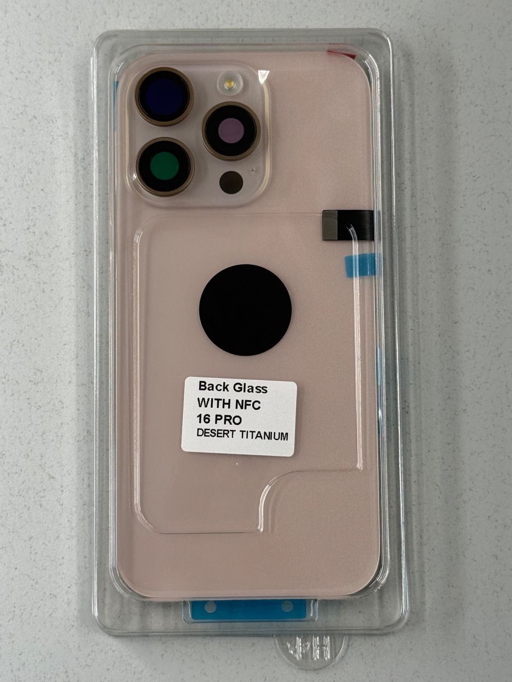 Apple Telefoni cellulari / Smartphones: Vitre Arrière pour iPhone 16 Pro avec NFC | Flash – Nuovo e nell'imballaggio originale da Zug venduto da ElPhone 2