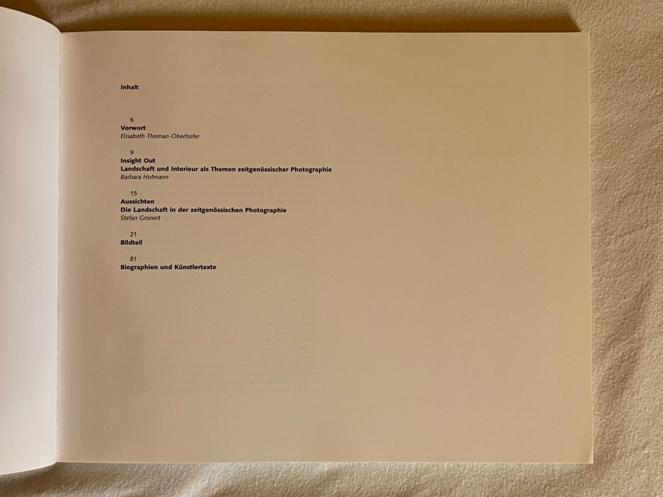 Bücher: Insight Out - Edition Stemmle – Gebraucht aus Gempenach von amdor 3