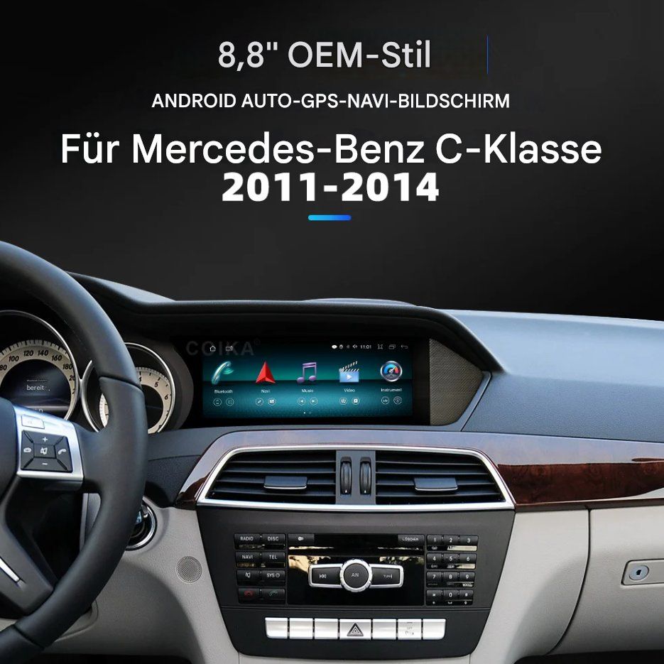 Lettore multimediale & Streamer: Mercedes W204 2011-2014 | 8.8" Touchscreen Multimedia Player – Nuovo e nell'imballaggio originale da Chur venduto da shop.chur