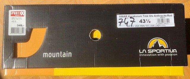 La Sportiva Scarpe da uomo: La Sportiva - Chaussures de Trek – Usato da Plan-les-Ouates venduto da ech_96k9 2