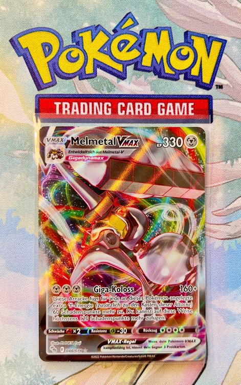 Carte Pokémon Melmetal Vmax / Pokémon GO - Collection