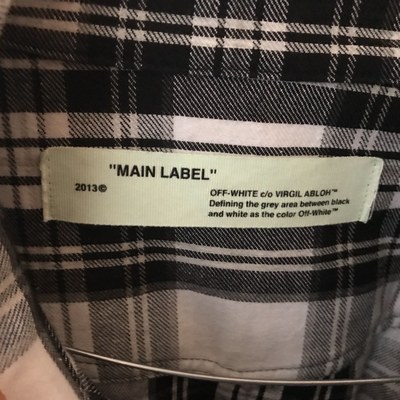 Camicie: Off white spray stripes cotton flannel – Usato da Zürich venduto da Yves_lk 2