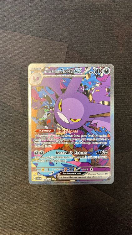 Pokemon Karte: crobat ex - Destiny Rivals (Neu (gemäss Beschreibung ...