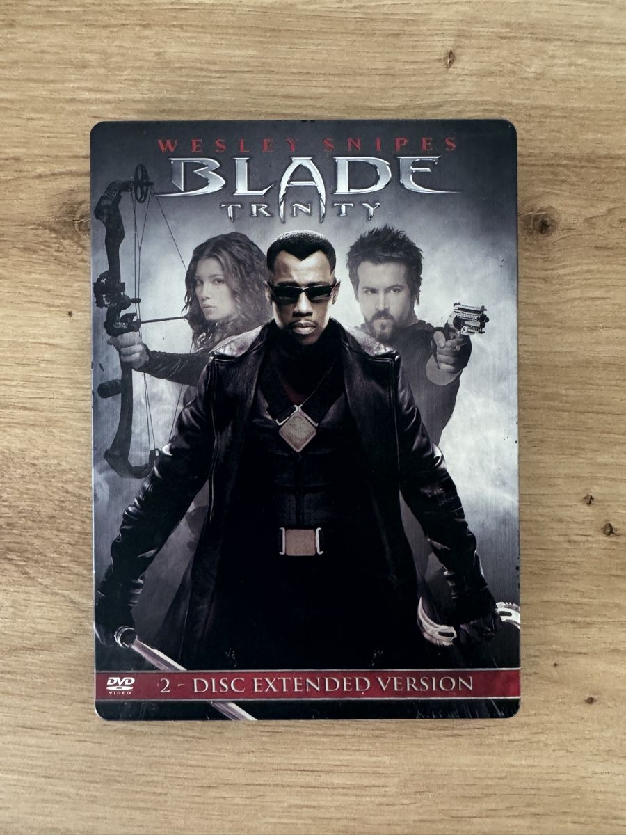 Tutti i DVDs: Blade Trinity DVD Steelbook Extended Version - Top! – Usato da Biberist venduto da etesummer