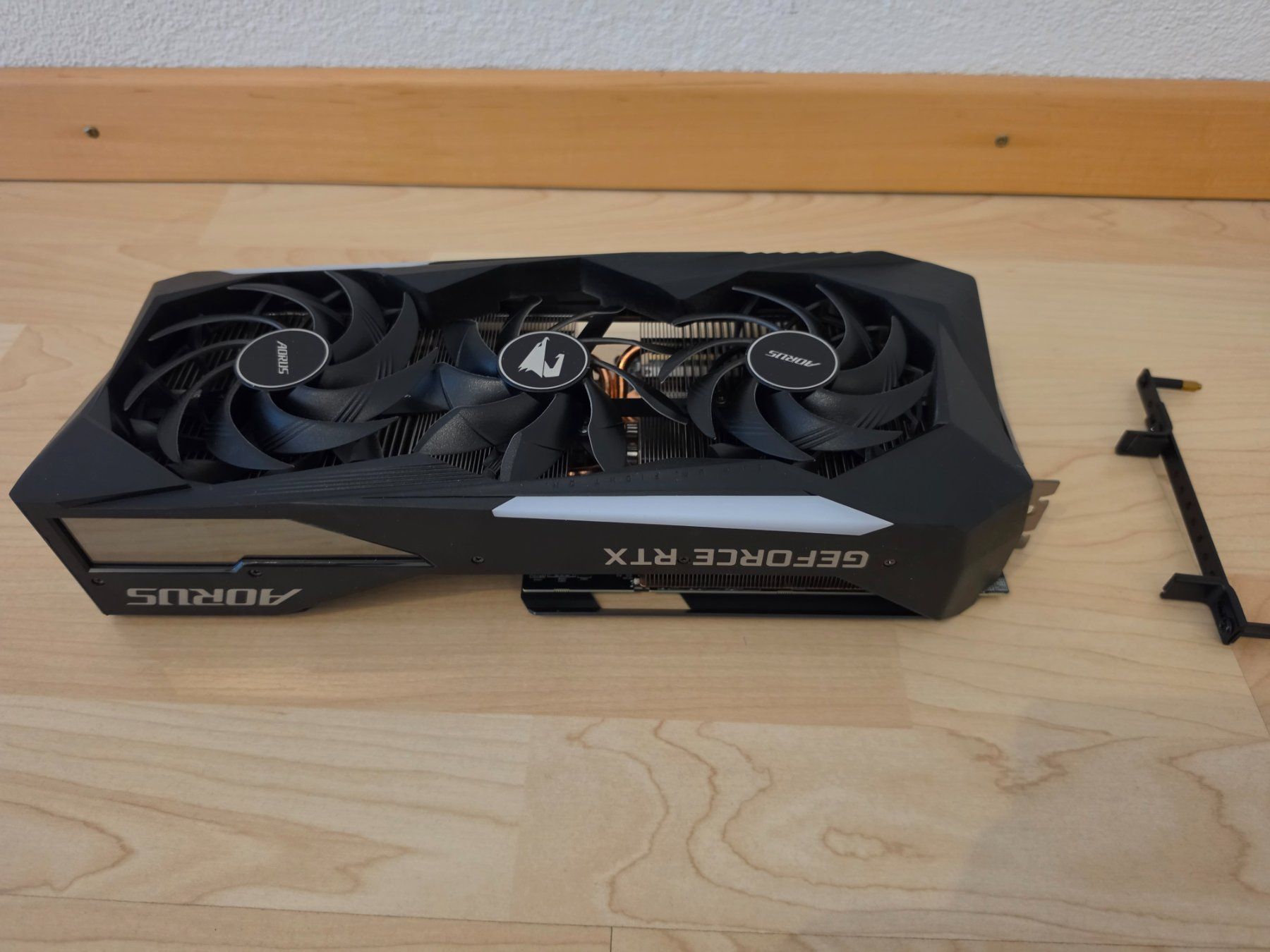 Nvidia Grafikkarten: Gigabyte AORUS GeForce RTX 3070 Ti MASTER 8G (LCD Display) – Gebraucht aus Wil SG von Ni96 1