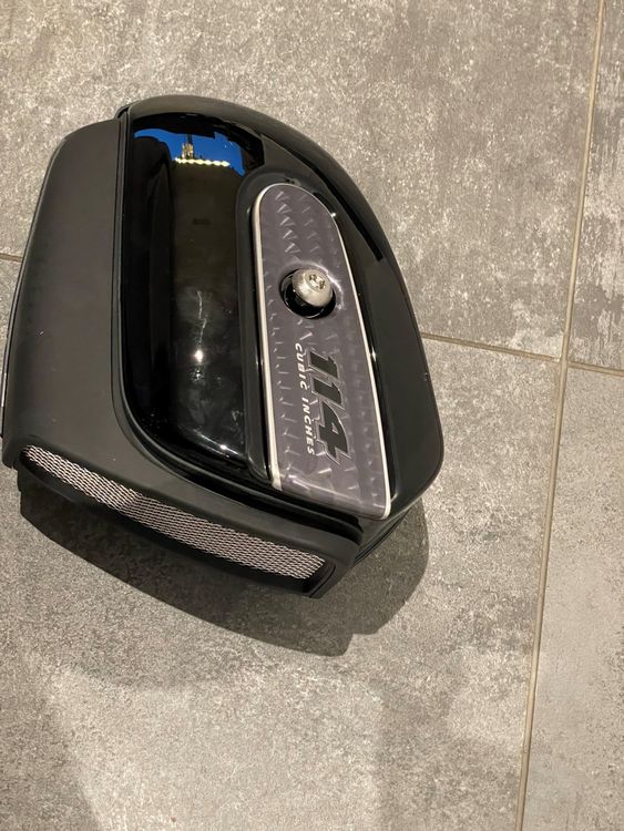 Motorrad Oval Airbox Abckung Luftfilter Trim Für H Produktbild-Vorschau 8