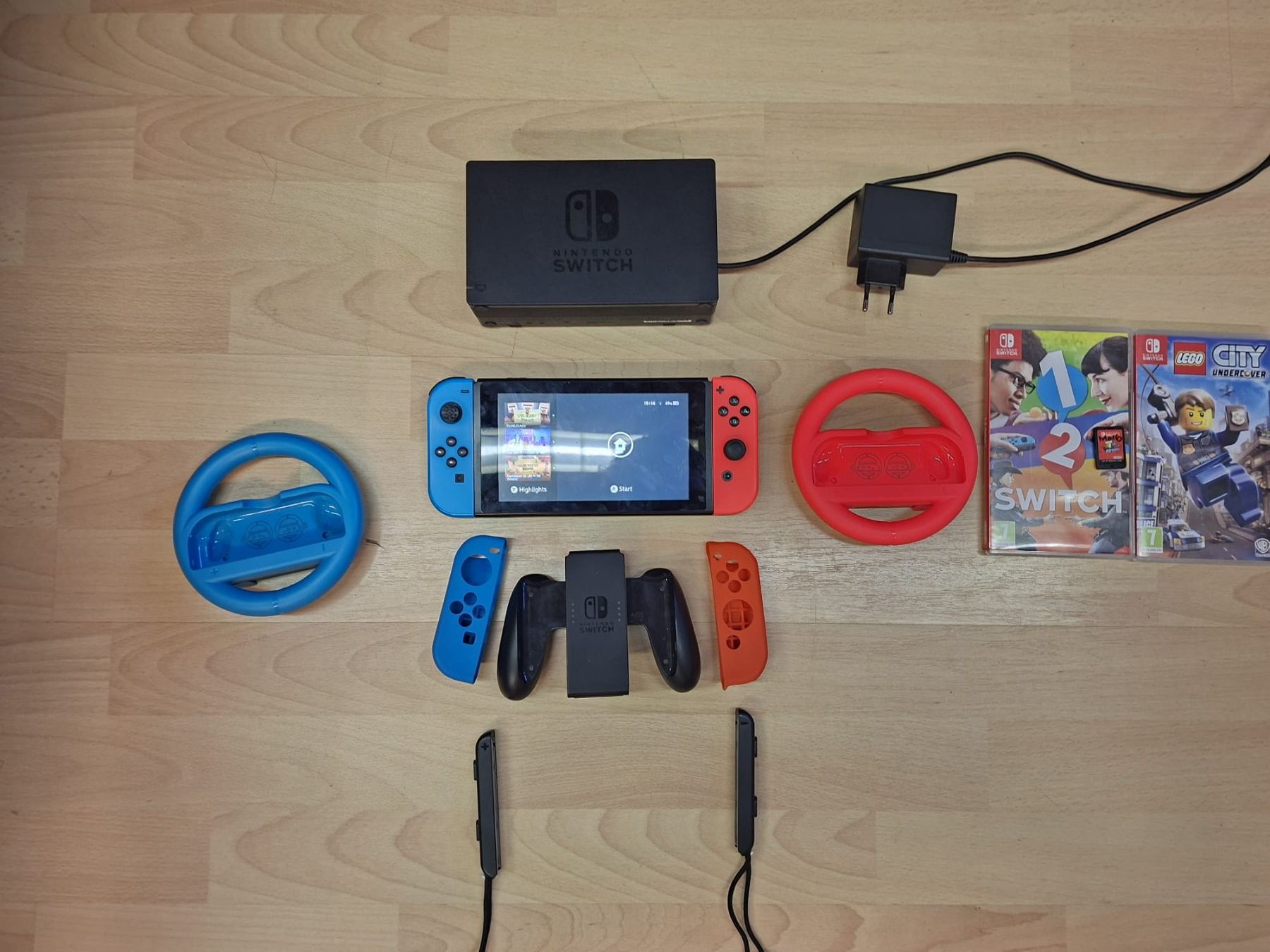 Nintendo Console: Nintendo Switch mit 3 Spielen – Usato da Gettnau venduto da 987842354454