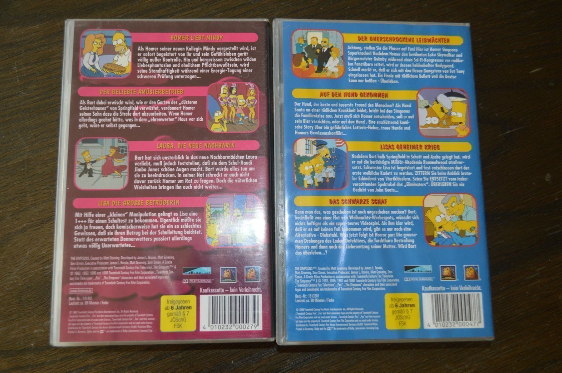 Tutti i VHS: Die Simpsons 2 VHS – Usato da Bitsch venduto da jajo79076 1