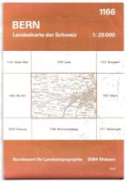 Swisstopo-Karte 1:25'000 1166 Bern