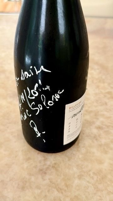 Vino: Jacques Selosse Millésime 2002 Grand Cru, handsigniert – Nuovo e nell'imballaggio originale da Zürich venduto da sr.zurich 2