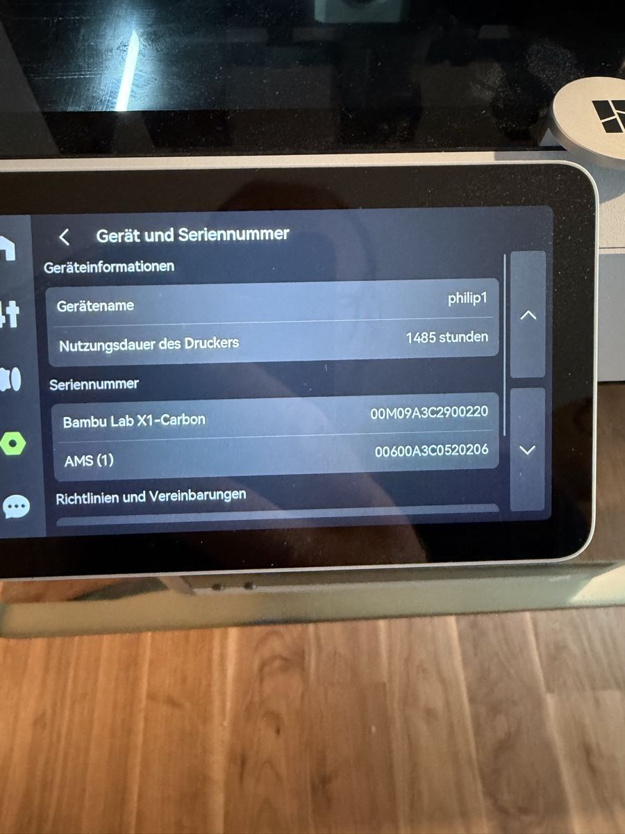 Bambu Lab Stampanti 3D: Bambu Lab X1 Carbon 3D Drucker mit AMS gebraucht – Usato da Vaz/Obervaz venduto da phimar01 9