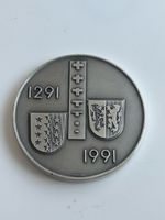 Gedenkmünze Walliser Kantonal Schützenfest 1991(S5)