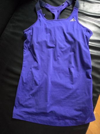 Spotttop Lila- Indigo,  Adidas , xs