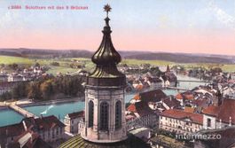Solothurn // ca. 1910 Kathedrale 3 Brücken