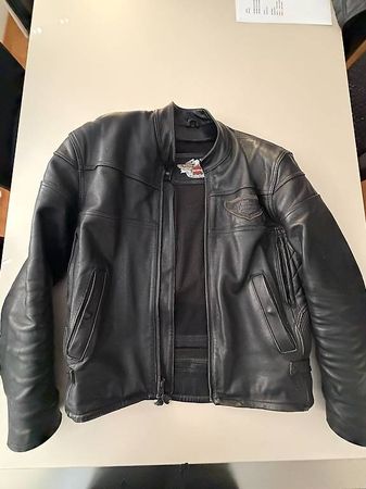 Original Harley Davidson Leder Herren Jacke Grösse M