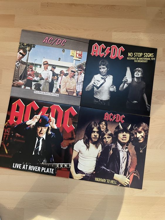 AC/DC Vinyl Sammlung (Gebraucht) in Edlibach für CHF 60 – mit Lieferung ...
