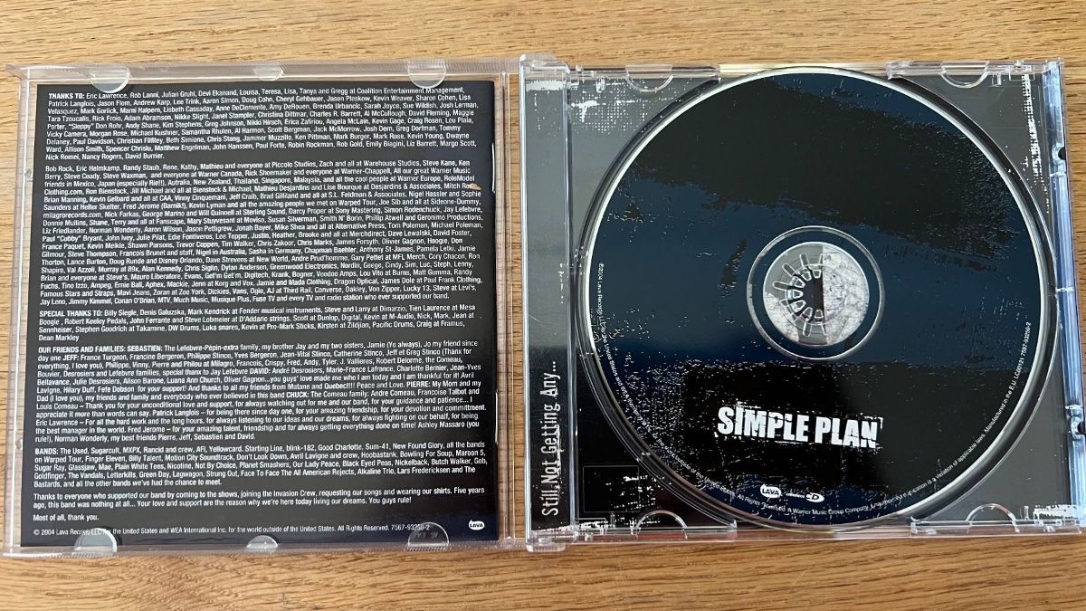 CD: Simple Plan - Still Not Getting Any.. / CD - 1. EU 2004 – Usato da Gais venduto da soundcave57 2