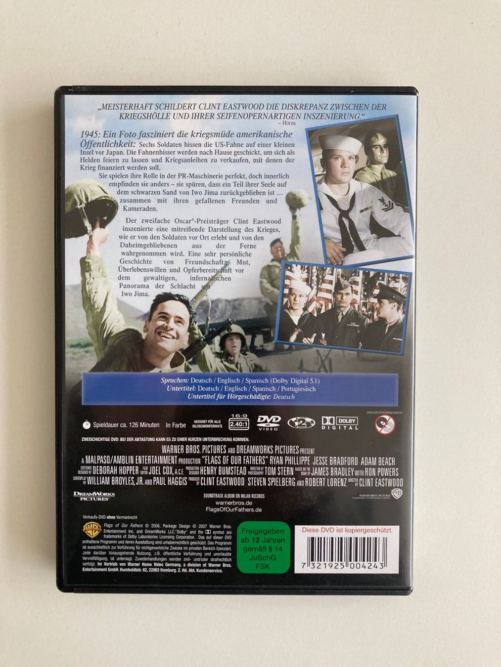 Alle DVDs: DVD | FLAGS OF OUR FATHERS – Gebraucht aus Basel von Nofretete39 2