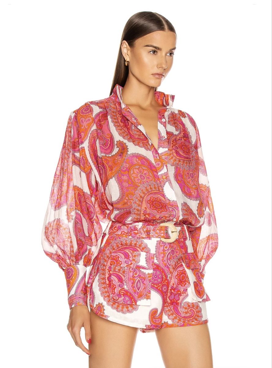 Zimmermann Lots de vêtements: Zimmermann Summer Set, Size 2, Pink Paisley Pattern. – D'occasion à Genève par nba_l98n 1