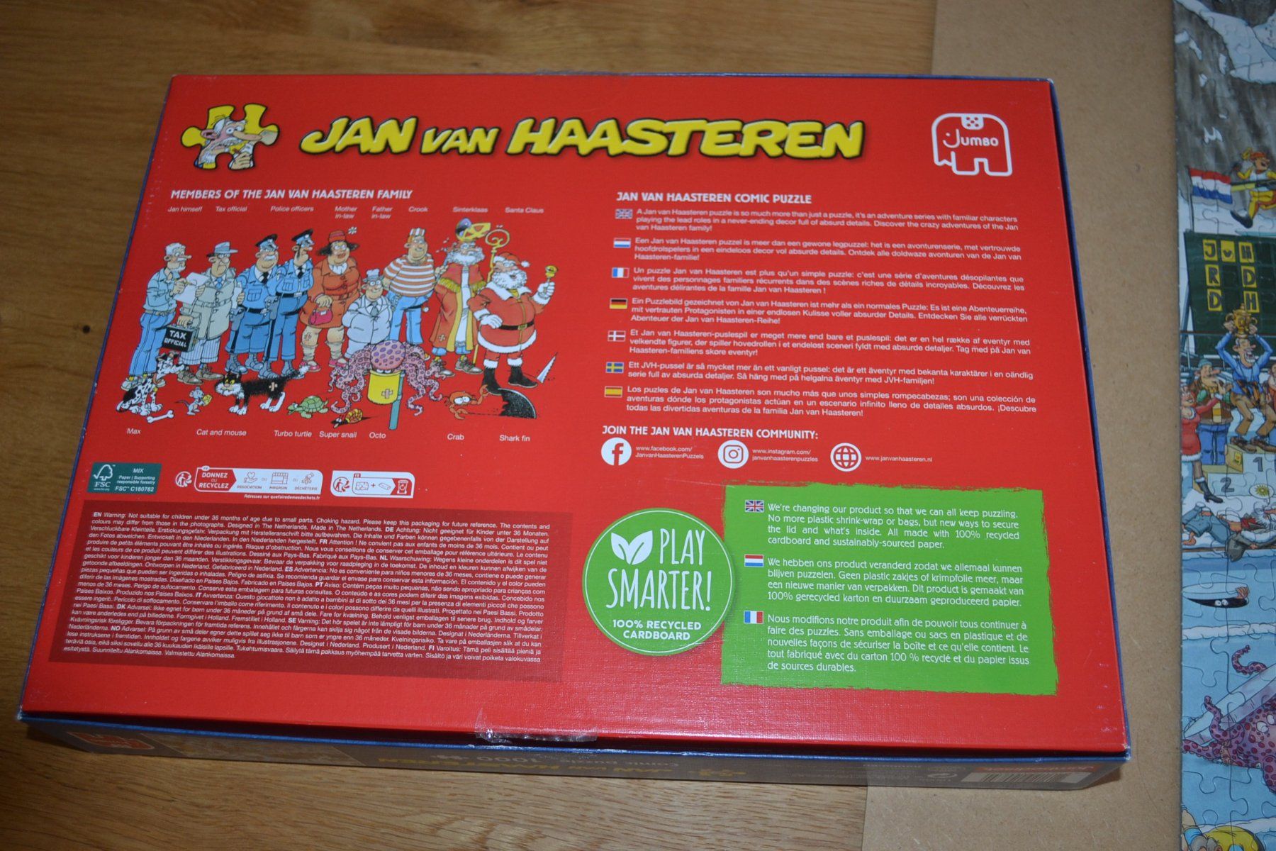 Puzzle: Puzzle 1000 Teile - Winterspiele – Usato da Kölliken venduto da Knorrli58 4