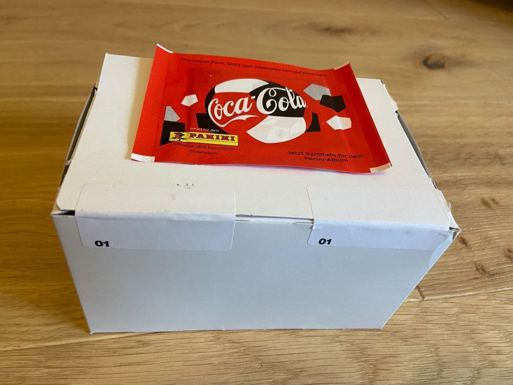 Panini Carte collezionabili: Panini euro 2020 Coca-Cola Box – Nuovo e nell'imballaggio originale da Treyvaux venduto da goali1fcea