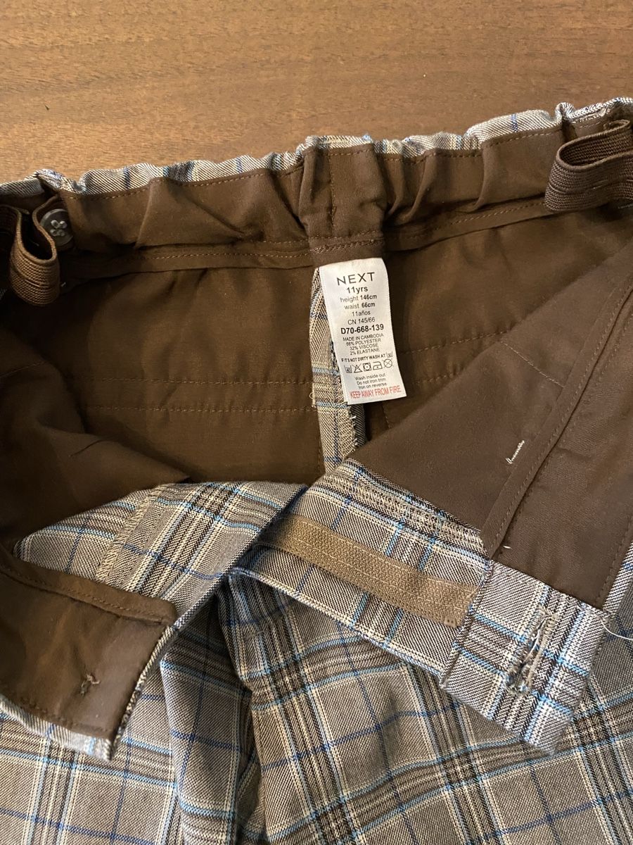 Next Hosen: Karierte Hose, Gr. 146, Next, neu! – Neu (gemäss Beschreibung) aus Rüti ZH von zoli01 1