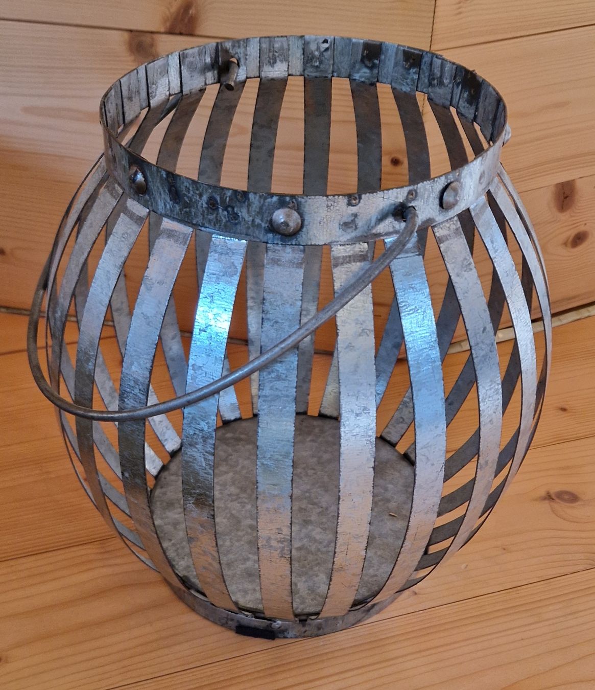 Lanterne: 2 Metall Laternen Windlichter – Usato da Gasel venduto da sale65 1