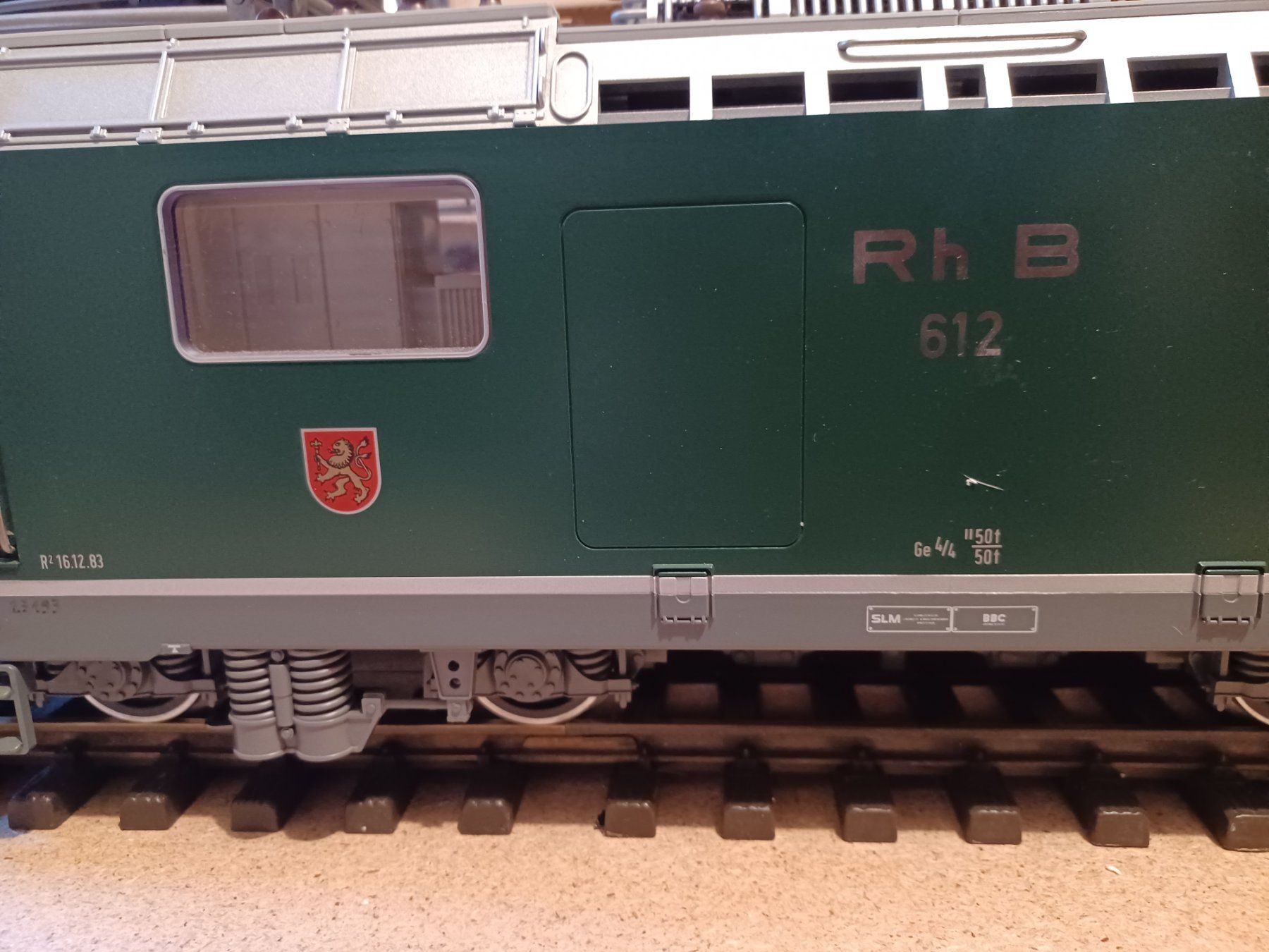 LGB Modellini di ferrovie: RhB Ge 4/4 612 Thusis LGB – Nuovo (secondo la descrizione) da Merenschwand venduto da KbVl 3