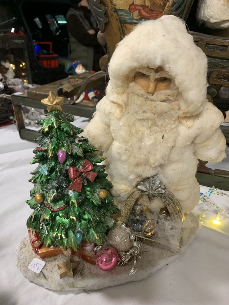 Tutte le decorazioni: Grosser alter Watte Weihnachtsmann – Usato da Rothrist venduto da Oddymanliane 2