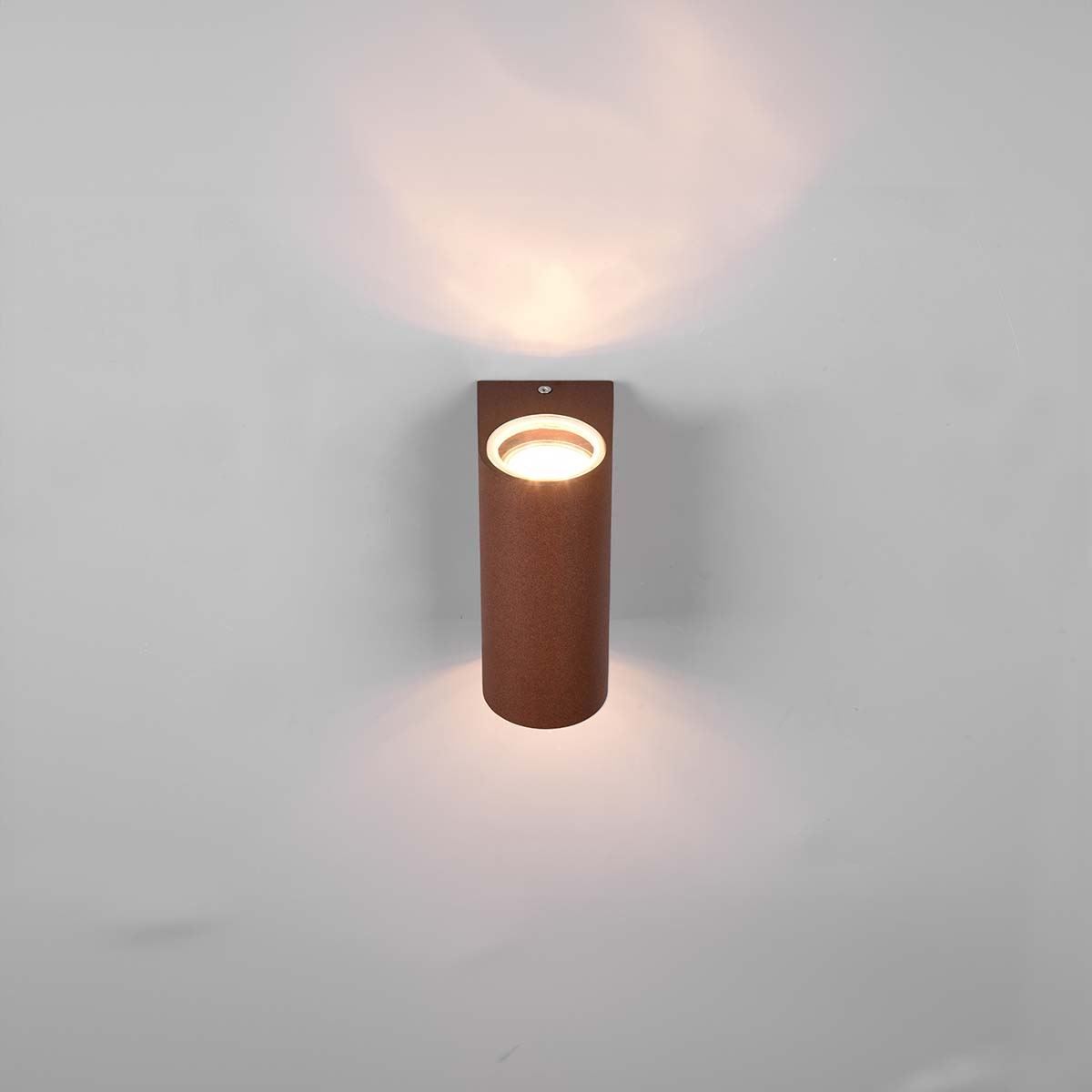 Lampade: Aussen Wandleuchte, Braun, 15 cm Höhe – Nuovo (secondo la descrizione) da Kreuzlingen venduto da Smart-Light 2