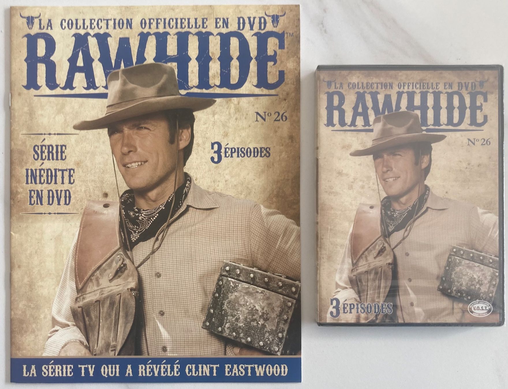 Tutti i DVDs: CLINT EASTWOOD - RAWHIDE N°26 – Usato da Poliez-Pittet venduto da Newtown-Records