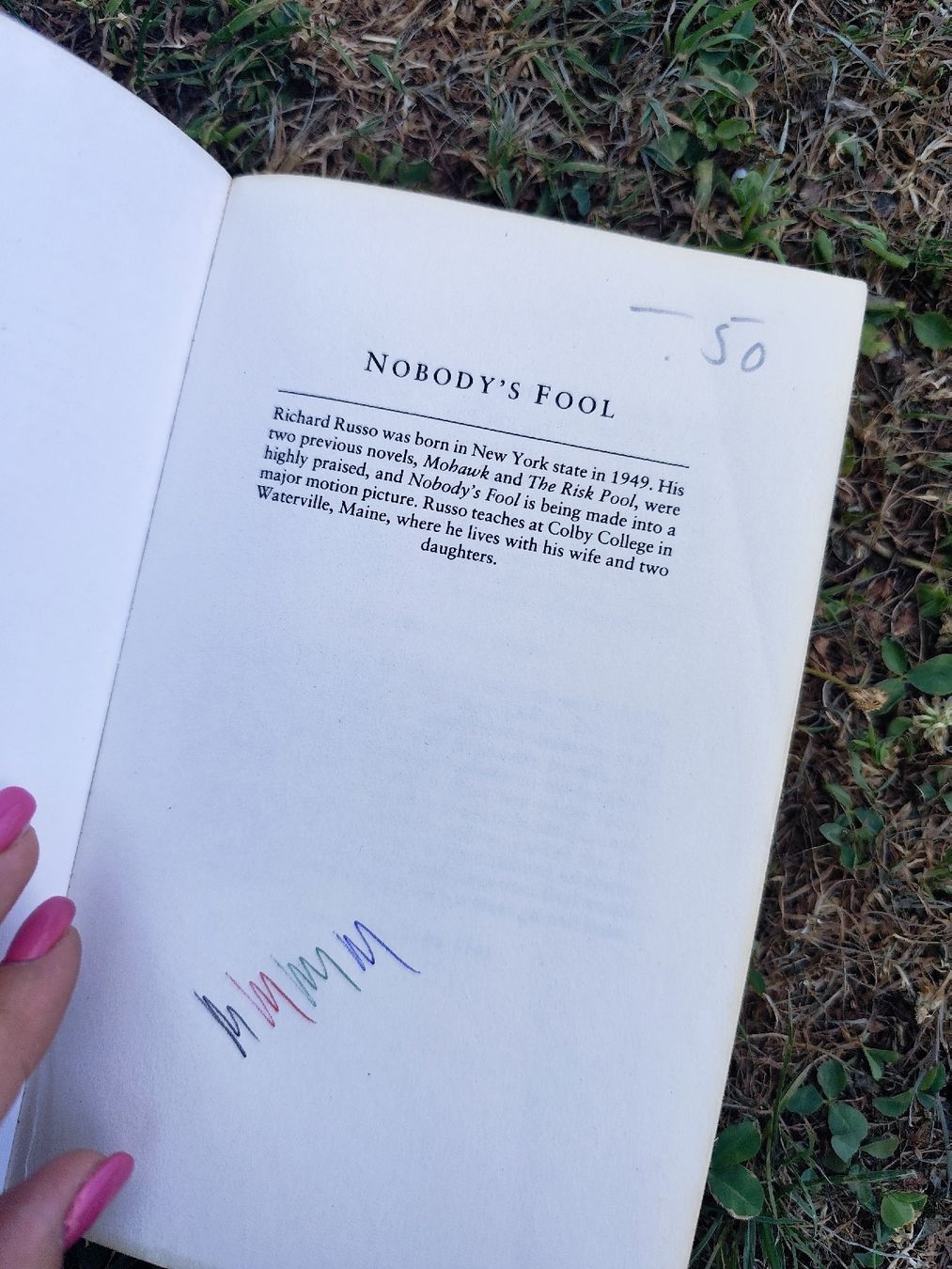 Libri: Richard Russo Nobody's Fool Paperback Book – Usato da Mägenwil venduto da VintageGirly 6